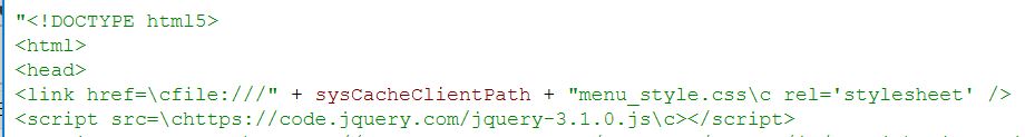 Como meter código HTML5 dentro del visorHTML de velneo.