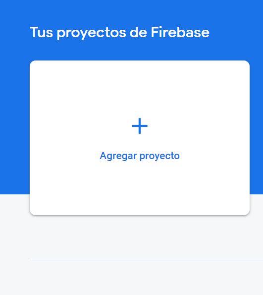 Crear cuenta en Firebase 1
